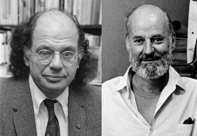 Allen Ginsberg and Lawrence Ferlinghetti